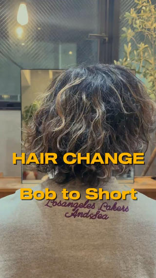 HAIR CHANGE
伸ばしてきた髪を、さっぱりマッシュに。