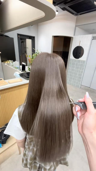 ロング カラー ヘアアレンジ 🫧透明感カラー/ Wカラー🫧namiのヘアスタイル