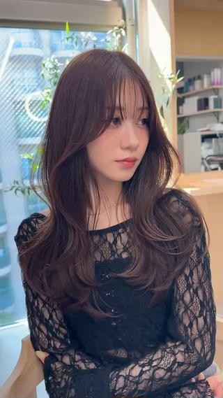 ロング カラー ヘアアレンジ 🫧透明感カラー/ Wカラー🫧namiのヘアスタイル