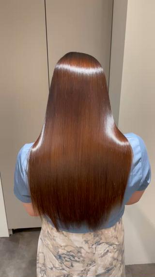ロング 複雑履歴に対応ブリー チ無しダブルカラーのヘアスタイル