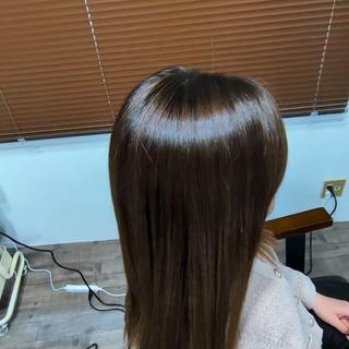 髪質改善ストレート