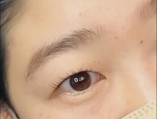 一重さんもまつ毛が長いとパッチリあがる!