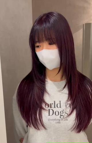秋を感じる”ボルドー”カラー

レット強めです 