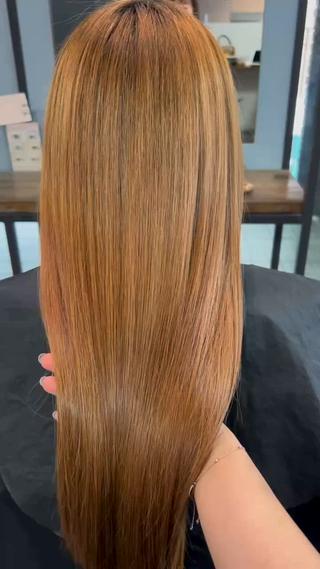 ロング 💘札幌クロスパーマ 髪質改善💘rinaのヘアスタイル