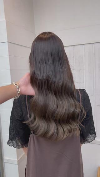 ロング カラー 髪質改善/髪質改善 ストレート特化　稲吉のヘアスタイル