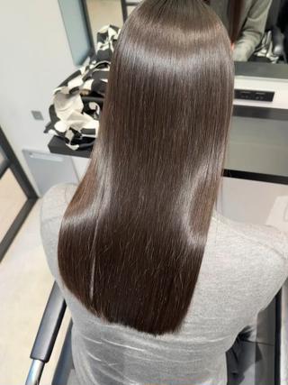 ロング 縮毛矯正/髪質改善 コヤマのヘアスタイル