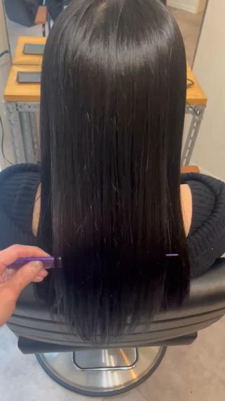 セミロング OFF YUYAのヘアスタイル