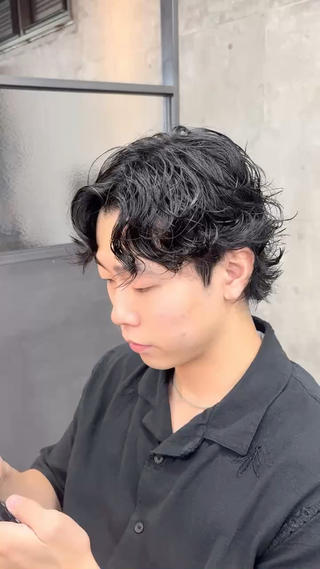 パーマ メンズ メンズ特化/ 山口大輝のヘアスタイル