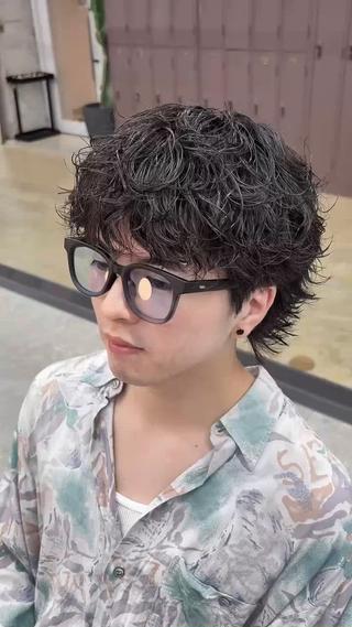 パーマ メンズ メンズ特化/ 山口大輝のヘアスタイル