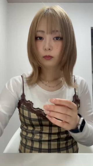 ロング 透明感カラー'限定 28日、29日ユウユのヘアスタイル