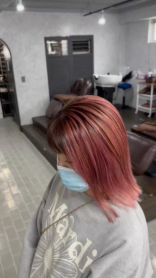 セミロング 髪質改善ayame 横山諒のヘアスタイル