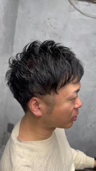 ショート メンズ 髪質改善ayame 横山諒のヘアスタイル