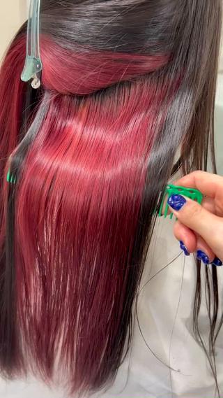 カラー 大原 英里香εïз゜のヘアスタイル