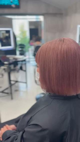 ミディアム カラー メンズ 推しカラー🌈青、紫 デザイン💎かずきのヘアスタイル