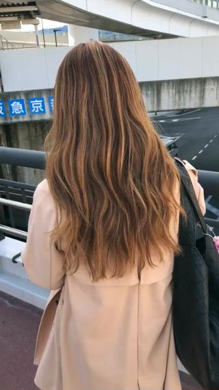 ロング パーマ 瀧尻 涼のヘアスタイル