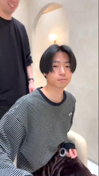 メンズカットカラー!