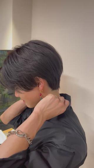 ミディアム カラー メンズ 似合わせレイヤー✄﻿ ヨシノ マサキのヘアスタイル
