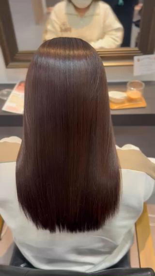 ロング 縮毛矯正/髪質改善 地域NO1のヘアスタイル