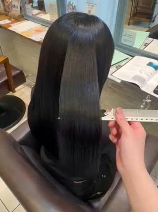 プラチナトリートメントでツヤツヤまとまる髪に
