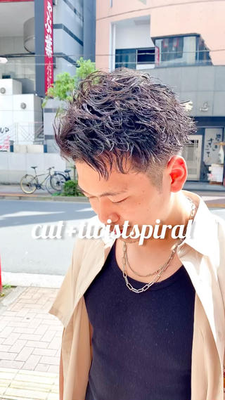 パーマ メンズ トレンドパーマ‼️ NAOKI💥のヘアスタイル