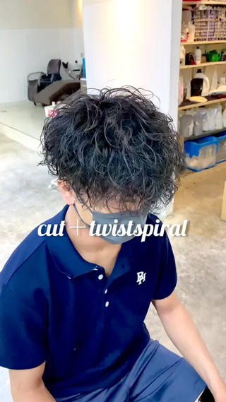 パーマ メンズ トレンドパーマ‼️ NAOKI💥のヘアスタイル