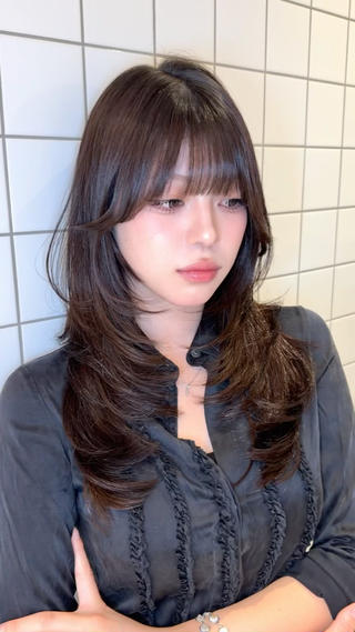 ロング カラー ⟡美髪矯正/レイヤー /新宿🌙Yuukaのヘアスタイル