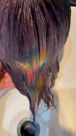 カラー ルシ🎨/ハイトーン デザイン/髪質改善のヘアスタイル