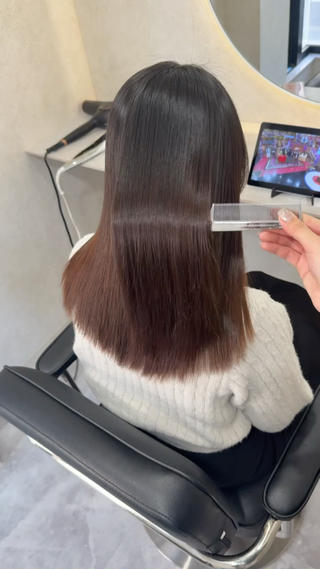 セミロング ☁️髪質改善サロン WHITE🫧miuのヘアスタイル