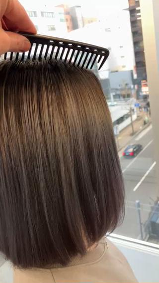 ミディアム 勝谷 悟史のヘアスタイル