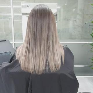 セミロング カラー 艶髪✨ブリーチ職人 yasuのヘアスタイル