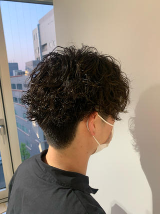 ショート 大人男髪/メンズ パーマ/hiroのヘアスタイル