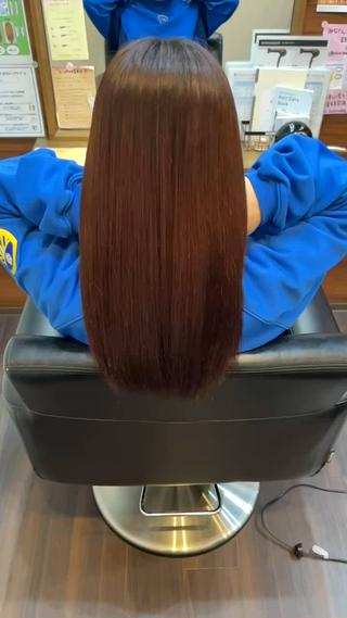 セミロング セレンディピティ 奥村　瞳/髪質改善のヘアスタイル