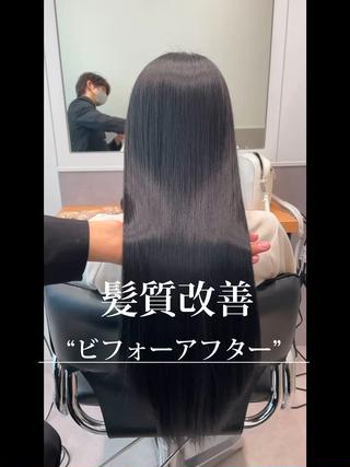 ロング 佐藤 高徳のヘアスタイル