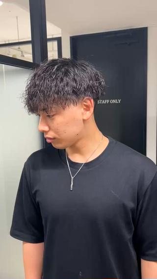 ミディアム メンズ 🧃Kawakami kotomi🧃のヘアスタイル