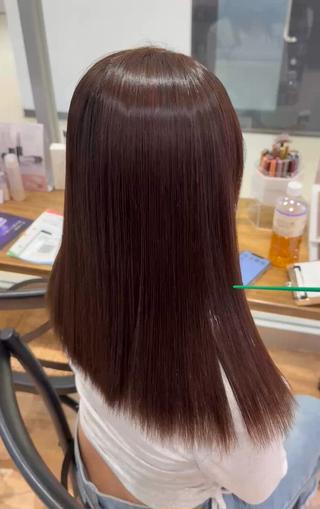 ロング 💎寒色特化💎 透明感カラーみきのヘアスタイル
