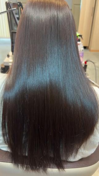 ロング 縮毛矯正特化❄️ Ibuki/東陽町のヘアスタイル