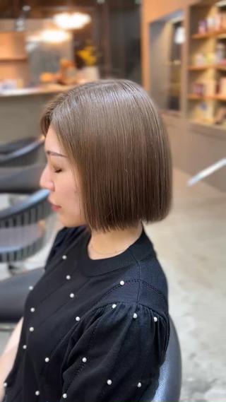 ハイトーンとボブの組み合わせ大人気です!
完璧な仕上がり作って見せます!