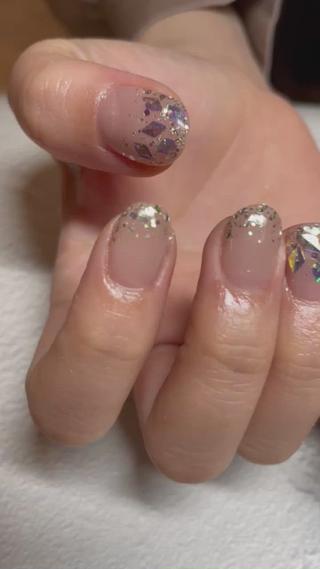 ミディアム ネイル Crescent Eye濱谷のネイルデザイン