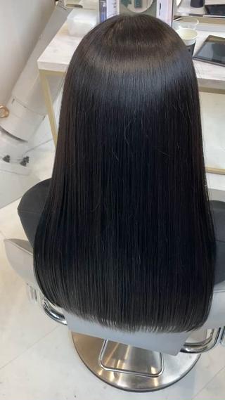 ロング カラー レイヤーカット× 髪質改善たもりのヘアスタイル