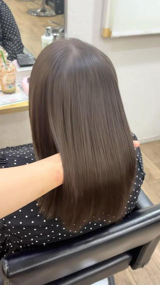 ミディアム 心寧🍑🤍ྀི/ beigecolorのヘアスタイル