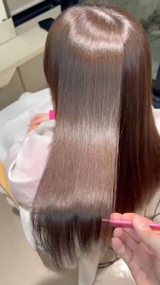 ロング 金山/自然な縮毛矯正 藤井雄太のヘアスタイル