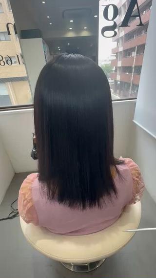 ロング 安積 秀則のヘアスタイル