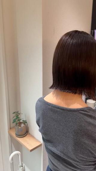 ショート ✨ボブ指名全店No. 1✨中山蓮のヘアスタイル