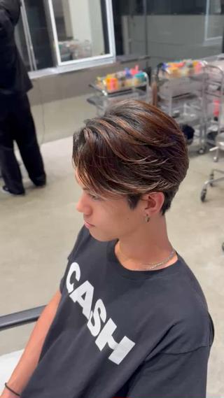 ミディアム パーマ byfifth 天神 🌀moromiのヘアスタイル