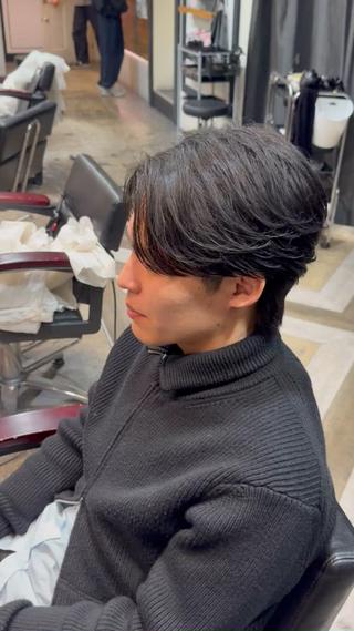 パーマ カットモデル募集中／ 米田　奈月のヘアスタイル