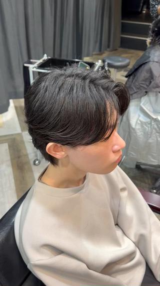 パーマ カットモデル募集中／ 米田　奈月のヘアスタイル