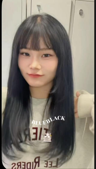ブリーチ毛から黒髪へ大胆イメチェン 