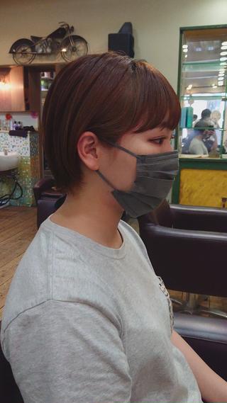 ばっさりショートスタイル