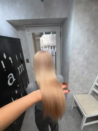 普段の〇〇を変えるだけでブリーチ毛でもこんなにツヤツヤに