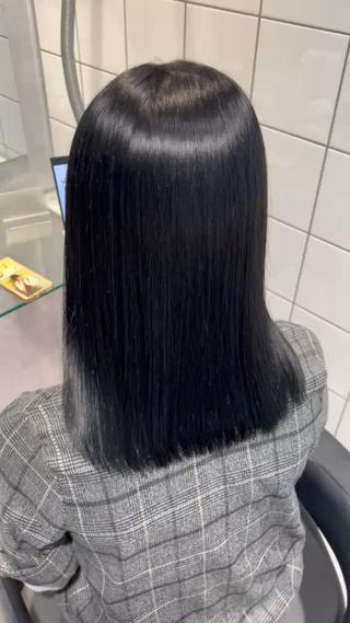 ロング 艶カラー美髪縮毛矯正 /髪質改善✨️ユウキのヘアスタイル